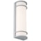 Access Lighting Cove, Dual Voltage Emergency Backup Outdoor LED Wall Mount, Satin Finish, Acrylic Lens Acrylic 20106LEDMGEM-SAT/ACR - alternate 3